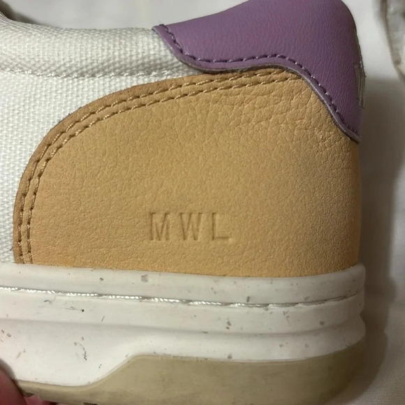 Madewell Court Low-Top Sneakers in Colorblock Leather Women’s size 8 - Picture 7 of 13